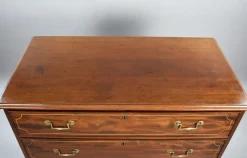 Pamono Regency Mahogany Inlaid Chest of Drawers, 1810><noscript><img width=