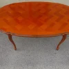 Pamono Regency Oval Extendable Dining Table, 1980s> Dining Tables & Sets