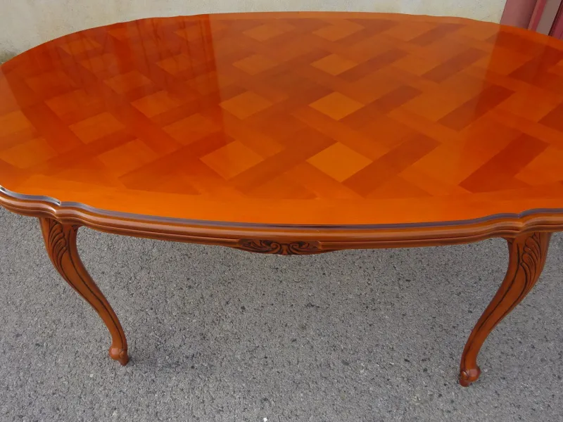 Pamono Regency Oval Extendable Dining Table, 1980s> Dining Tables & Sets