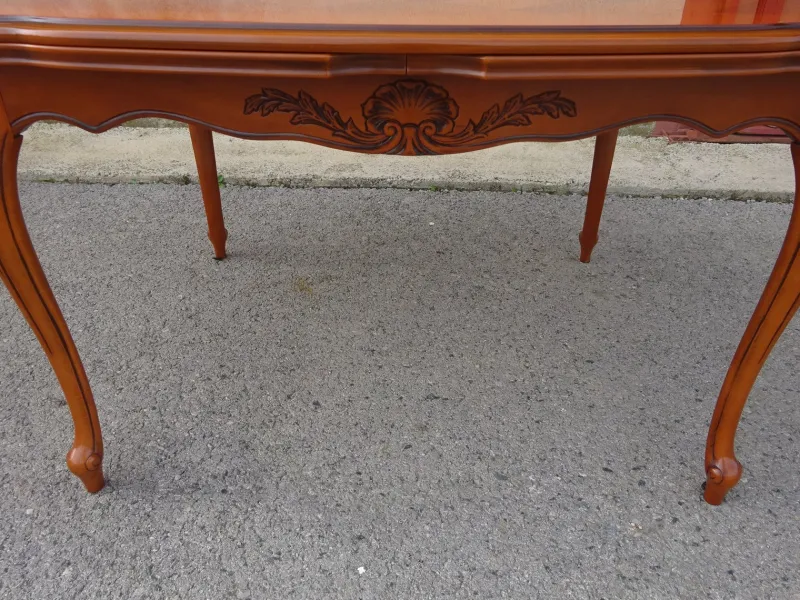 Pamono Regency Oval Extendable Dining Table, 1980s> Dining Tables & Sets