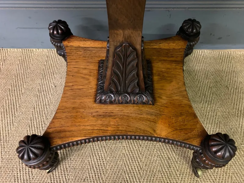 Pamono Regency Rosewood Card Table, 1815> Game Tables
