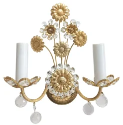 Pamono Regency Sconces by Ernst Palme for Palwa, 1950s, Set of 2><noscript><img width=