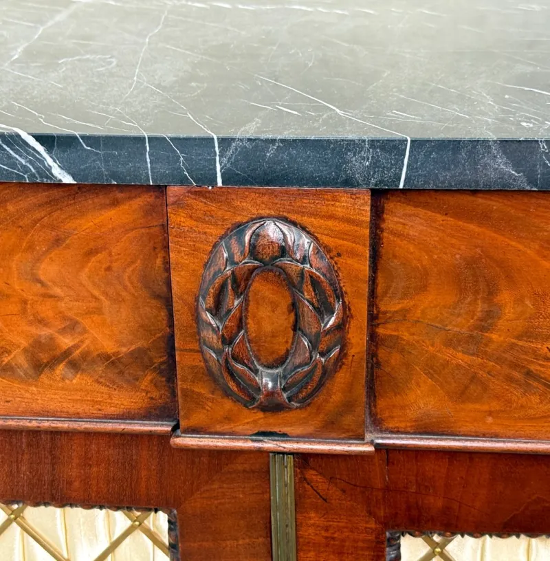 Clearance Pamono Regency Two-Door Side Cabinet in Mahogany, 1820
