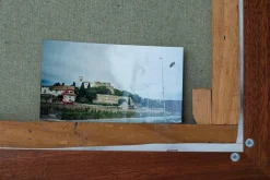 Pamono Reguera Canyelles Castle Landscape, Oil on Canvas, Framed><noscript><img width=