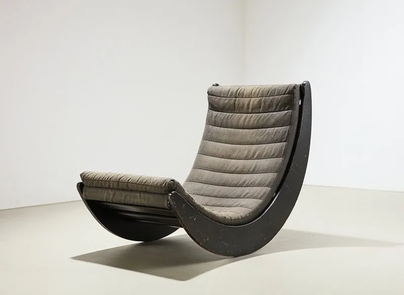 Pamono Relaxer 2 Rocking Chair by Verner Panton for Rosenthal, 1974> Rocking Chairs