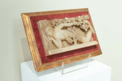 Best Pamono Relief of Eve, Early 1900s, Carved Alabaster