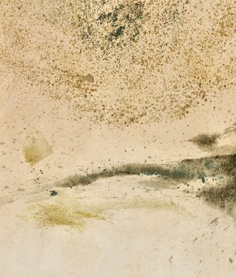 Pamono René Allio, Composition, April-May 1961, Oil on Canvas> Minimalist