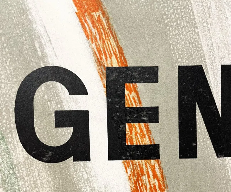 Pamono René Genis, Boilermakers Gallery Geneva, Original Lithographed Poster> Posters