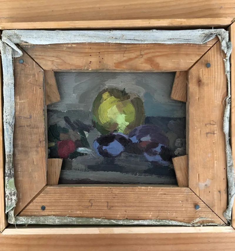 Sale Pamono René Guinand, Paysage, 1935, Oil on Canvas, Framed