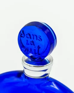 Pamono René Lalique Art Deco Cobalt Blue Perfume Bottle for Worth Dans La Nuit, 1930><noscript><img width=