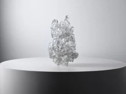 Pamono René Roubicek, Coral Sculpture, 1960s, Crystal