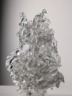 Pamono René Roubicek, Coral Sculpture, 1960s, Crystal