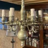 Discount Pamono Renaissance Style Chandelier in Bronze with Six Branches