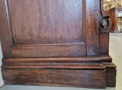 Clearance Pamono Renaissance Style Display Cabinet in Oak