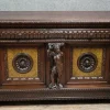 Pamono Renaissance Style Sideboard with Secret Compartments in Walnut and Elm, 19th Century> Sideboards & Buffets