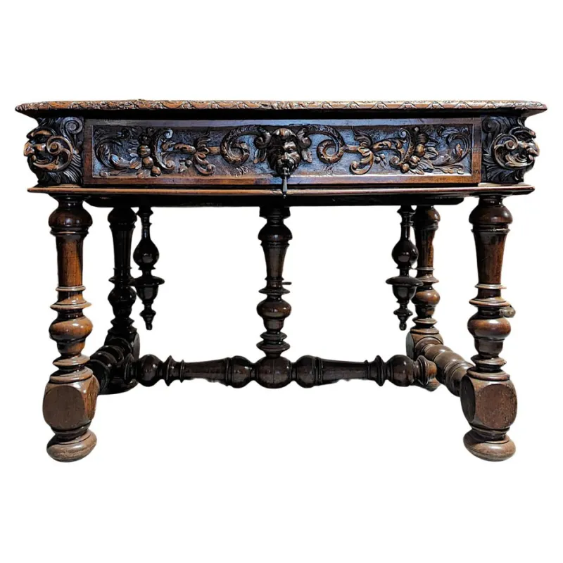 Pamono Renaissance Style Table in Walnut> Console Tables
