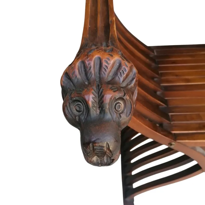 Sale Pamono Renaissance-Style Folding Savonarola Chair, 1950s