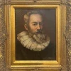 Pamono Renzo Tosti, Portrait, 1990s, Oil Painting on Canvas, Framed> Painting