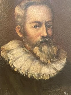 Pamono Renzo Tosti, Portrait, 1990s, Oil Painting on Canvas, Framed> Painting