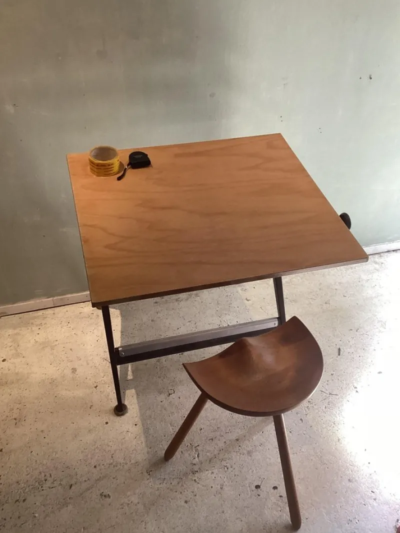 Pamono Reply Drafting Table by Friso Kramer for Ahrend De Cirkel> Worktables & Workbenches