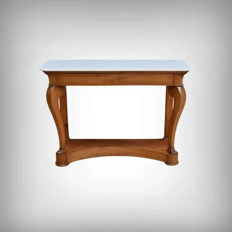 Clearance Pamono Restoration Cherrywood Console, Early 19th Century