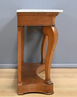 Clearance Pamono Restoration Cherrywood Console, Early 19th Century
