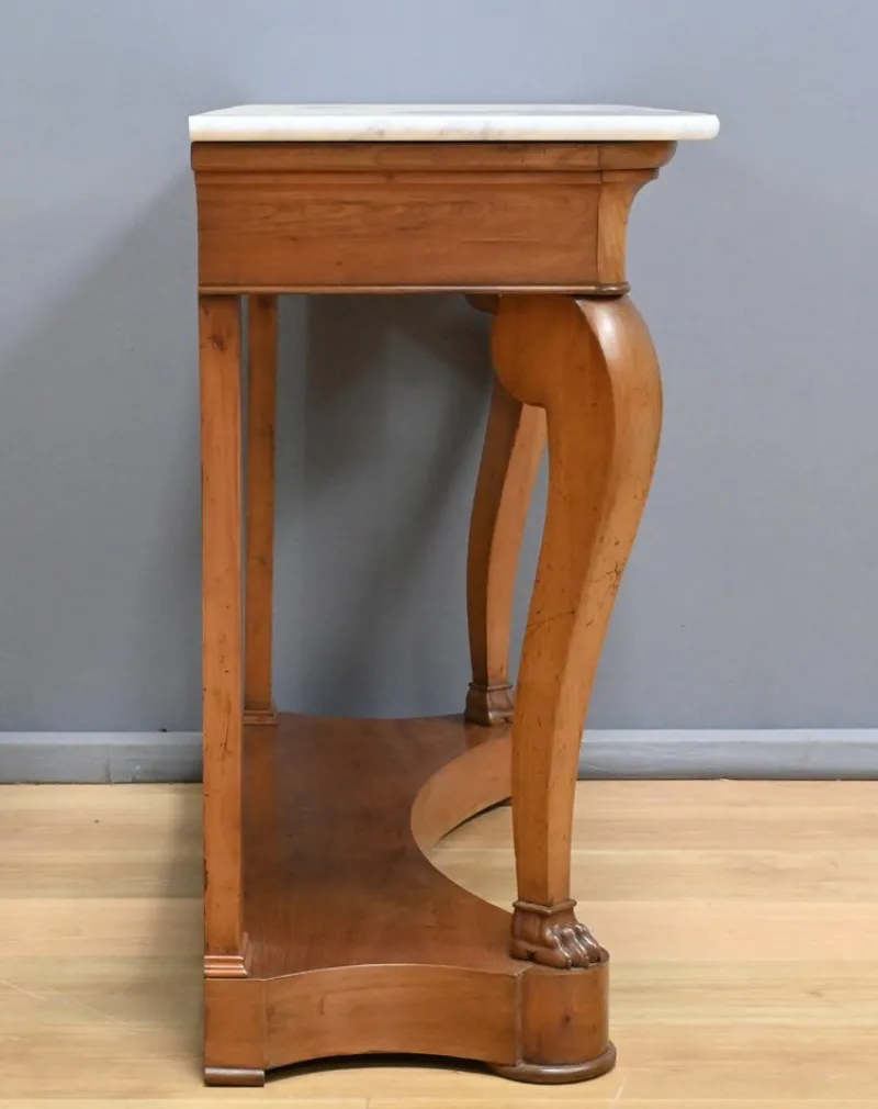 Clearance Pamono Restoration Cherrywood Console, Early 19th Century