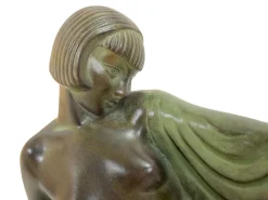 Online Pamono Reverie Sculpture Lamp in Art Deco Style by Raymonde Guerbe for Max Le Verrier