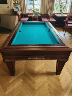 Pamono Reversible Billiard Table, 1890s><noscript><img width=