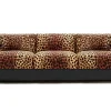 Pamono Revolution Sofa in Leopard Velvet and Black Lacquer by Moanne> Seating|Couches & Sofas