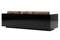 Pamono Revolution Sofa in Leopard Velvet and Black Lacquer by Moanne><noscript><img width=