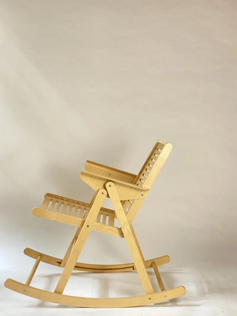 Discount Pamono Rex Rocking Chair by Niko Kralj