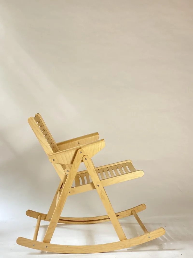 Discount Pamono Rex Rocking Chair by Niko Kralj