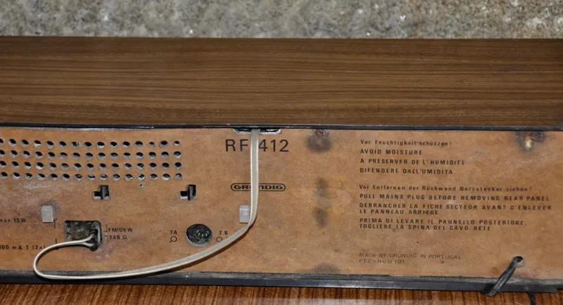 Pamono RF412 Radio from Grundig, 1977> Electronics