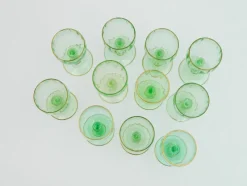 Pamono Rhein Wine Glasses by J. & L. Lobmeyr Vienna, 1890s, Set of 11><noscript><img width=