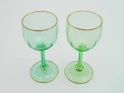 Pamono Rhein Wine Glasses by J. & L. Lobmeyr Vienna, 1890s, Set of 11><noscript><img width=