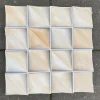 Pamono Richard Manz, Three-Dimensional Trapez Wall Relief Sculpture, 1986, Porcelain> Minimalist
