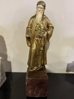 Pamono Richard W. Lange, Figurative Sculpture, Early 20th Century><noscript><img width=