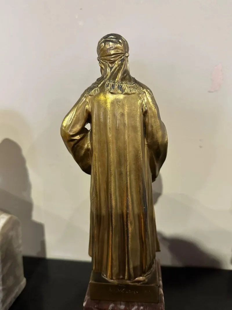 Pamono Richard W. Lange, Figurative Sculpture, Early 20th Century> Art Deco