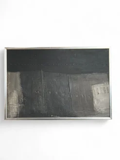 Hot Pamono Rik Van Bentum, Abstract Matter, 1960, Mixed Media