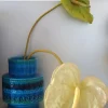Pamono Rimini Blue Vase from Bitossi, 1960s> Vases