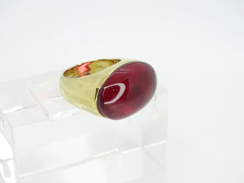 Pamono Ring in Plated Silver and Crystal from Daum, France, 1990s> Rings