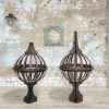 Pamono Riveted Metal Lightning Rods, Set of 2> Architectural Elements