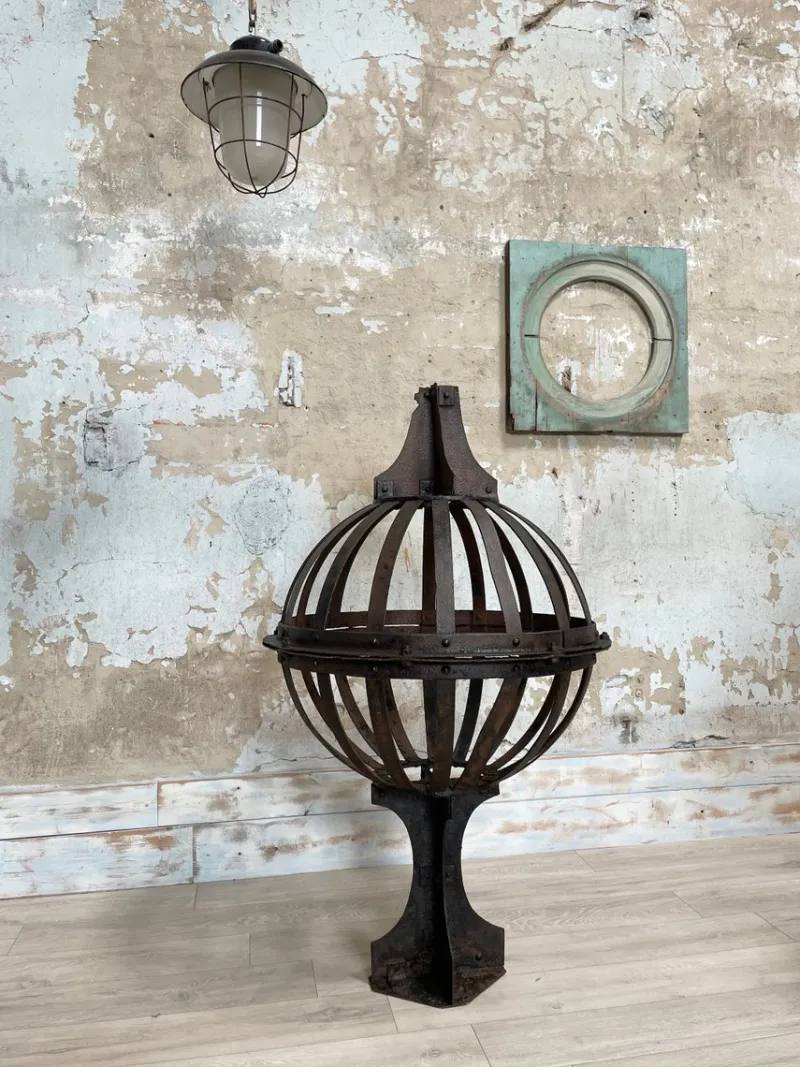Pamono Riveted Metal Lightning Rods, Set of 2> Architectural Elements