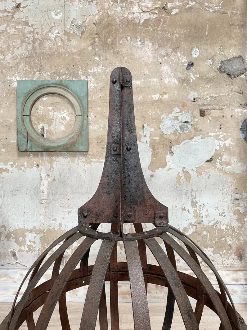 Pamono Riveted Metal Lightning Rods, Set of 2> Architectural Elements