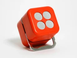 Sale Pamono Rk 501 Alpha 2 Legendary Orange Cube Radio by Dario & Mario Bellini for Siemens, Germany, 1968