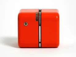 Sale Pamono Rk 501 Alpha 2 Legendary Orange Cube Radio by Dario & Mario Bellini for Siemens, Germany, 1968