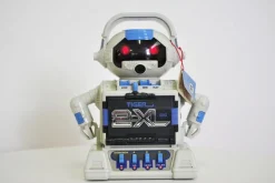 Pamono Robot Cassette Recorder from Tiger Electronics, 1990s><noscript><img width=