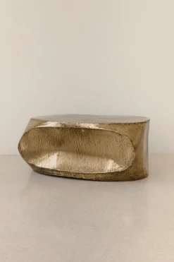 Sale Pamono Rocher Medium Decorative Table in Brass by Atelier Ellery