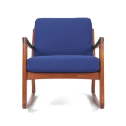 New Pamono Rocking Armchair by Ole Wanscher for Cado, Denmark, 1960s